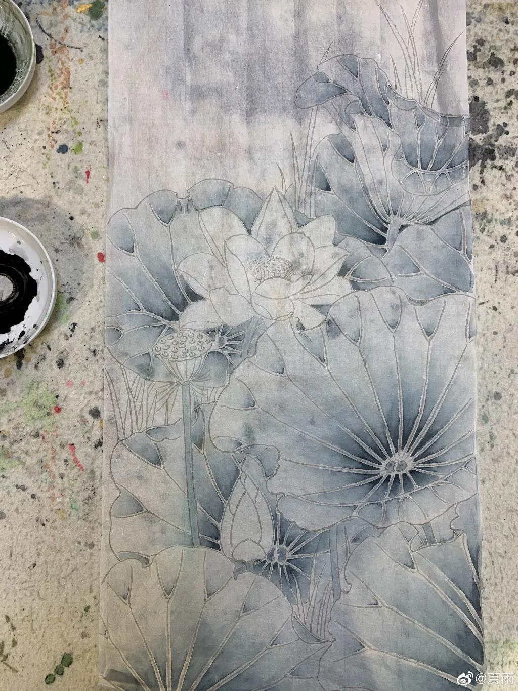 影帝夏雨书法真迹,演员夏雨晒书法作品