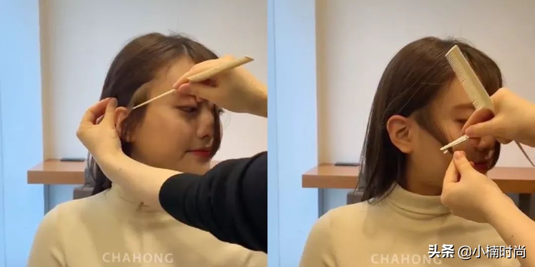 超级详细的修饰脸型刘海剪法,怎样剪修饰脸型的刘海初中生教程