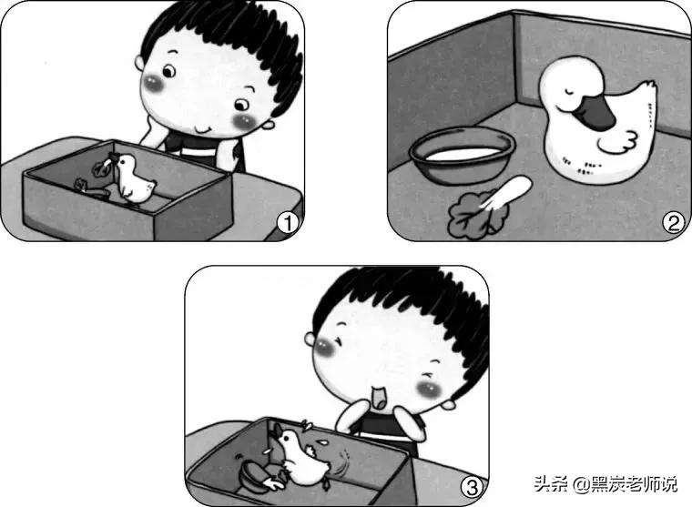 二年级期末常考看图写话与答案,二下语文分层卷第一单元看图写话