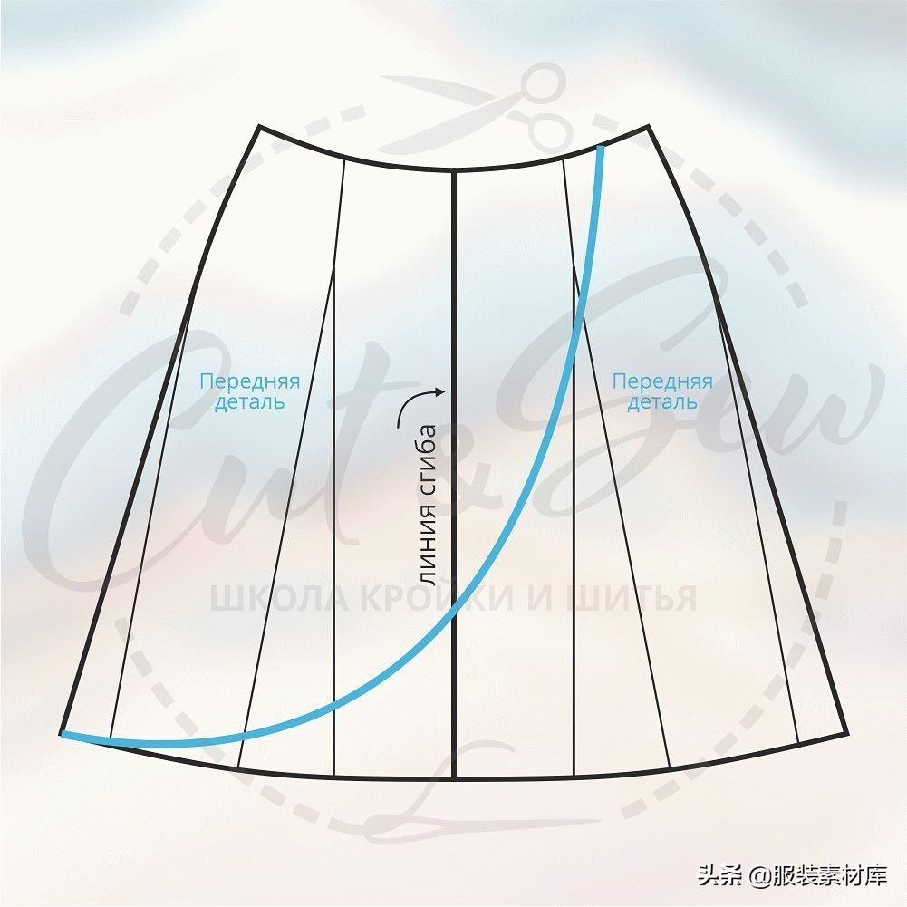 超简单的款式图,时尚法式图纸