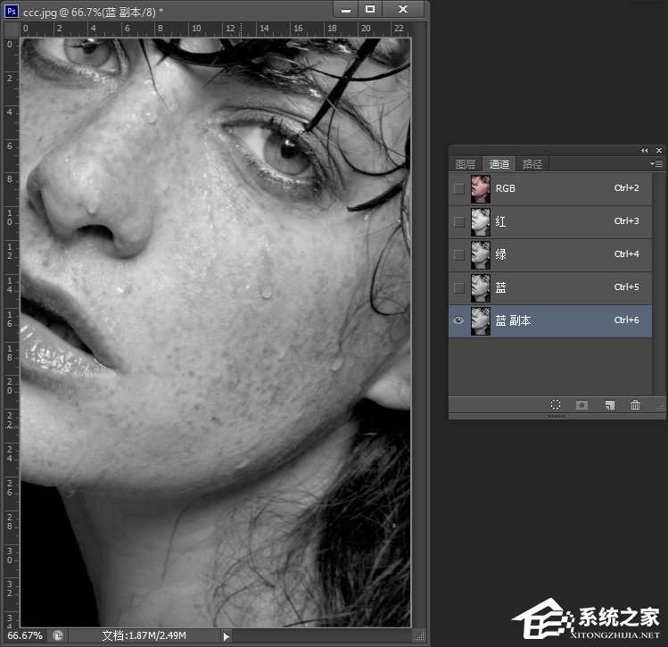 photoshop人像修图美白,photoshop人像祛痘