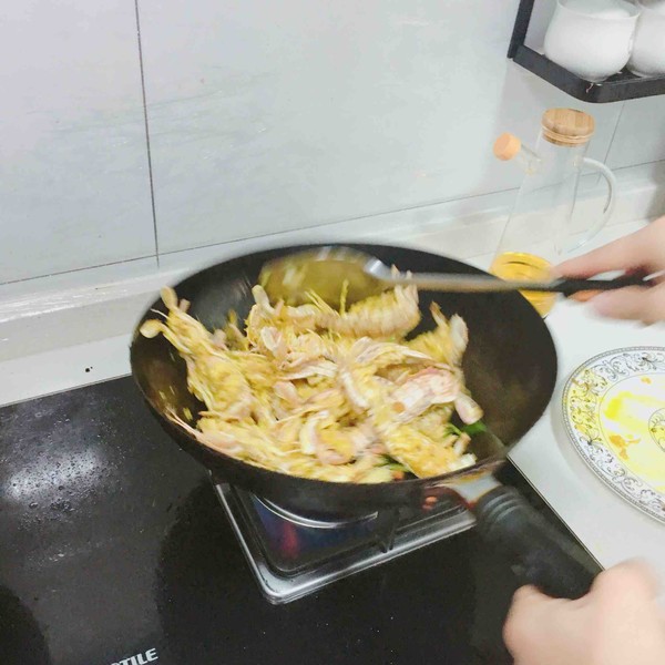 椒盐皮皮虾图片,椒盐皮皮虾怎么做