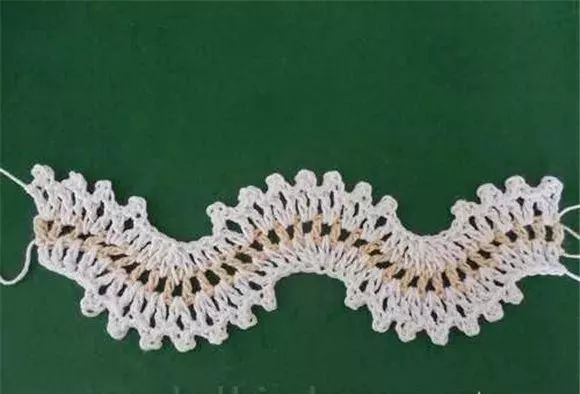 钩针耳环教程图解,钩针编织耳环图解