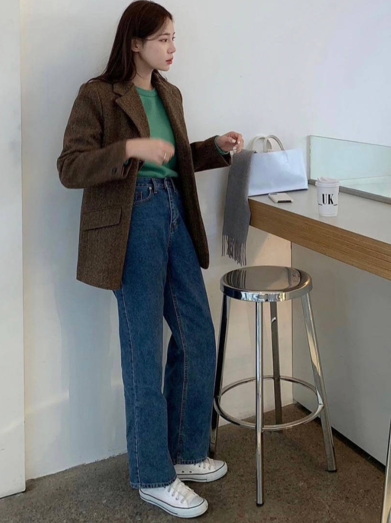 韩国女生的高级感是如何穿出来的,韩国女生冬季怎么穿显瘦