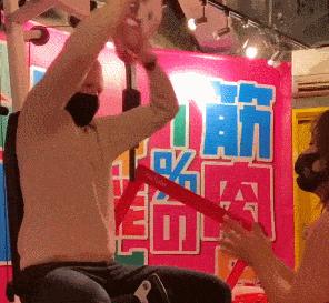 日本的肌肉女街头秀肌肉,日本肌肉女子