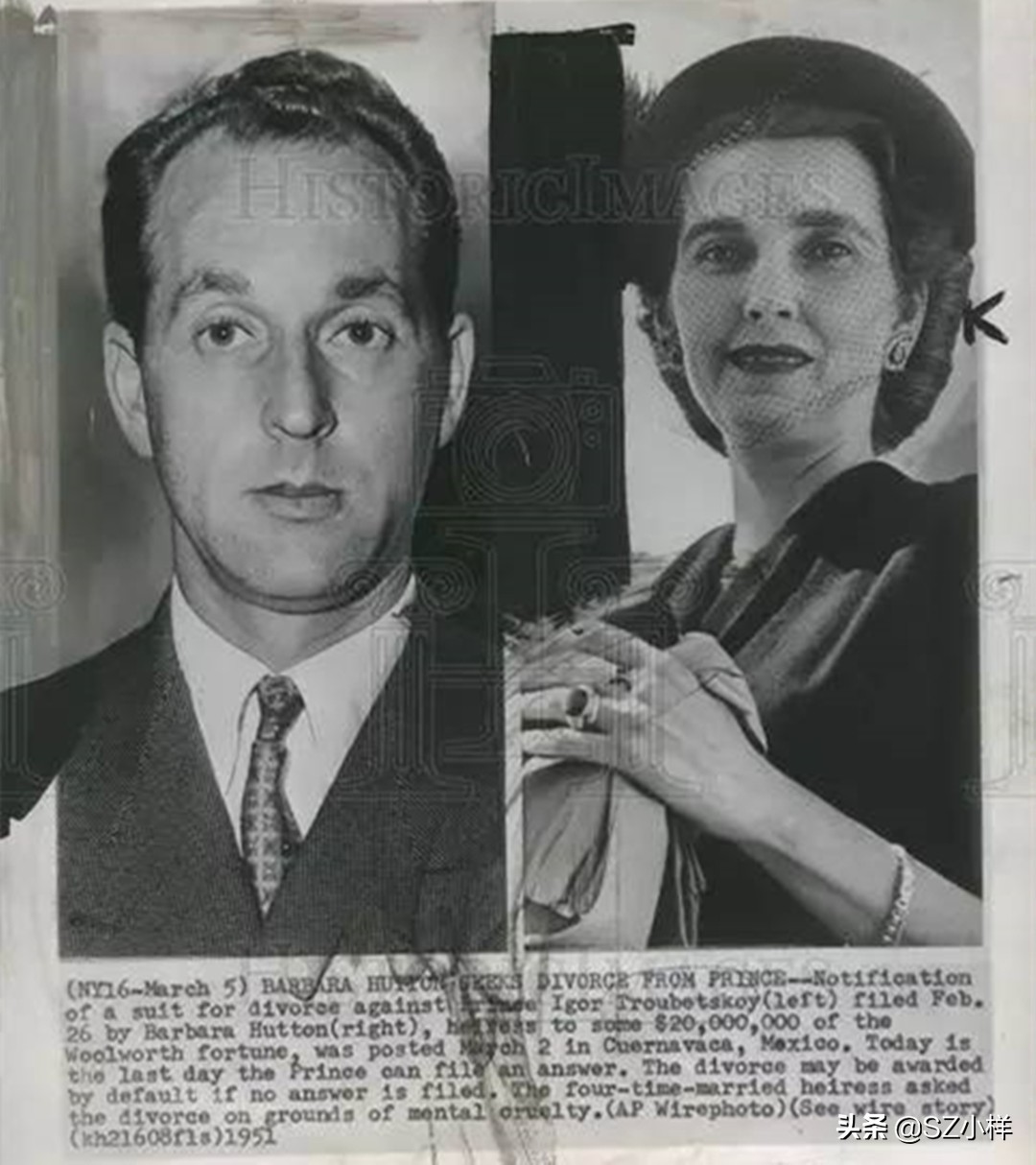 世界第一名媛芭芭拉赫顿,芭芭拉赫顿七次婚姻