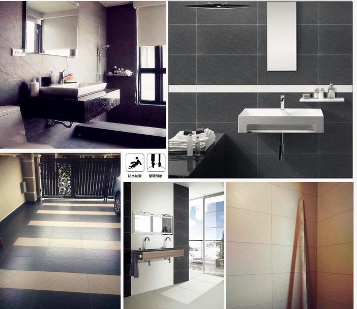 卫生间瓷砖配色效果图,卫生间铝扣板如何配色