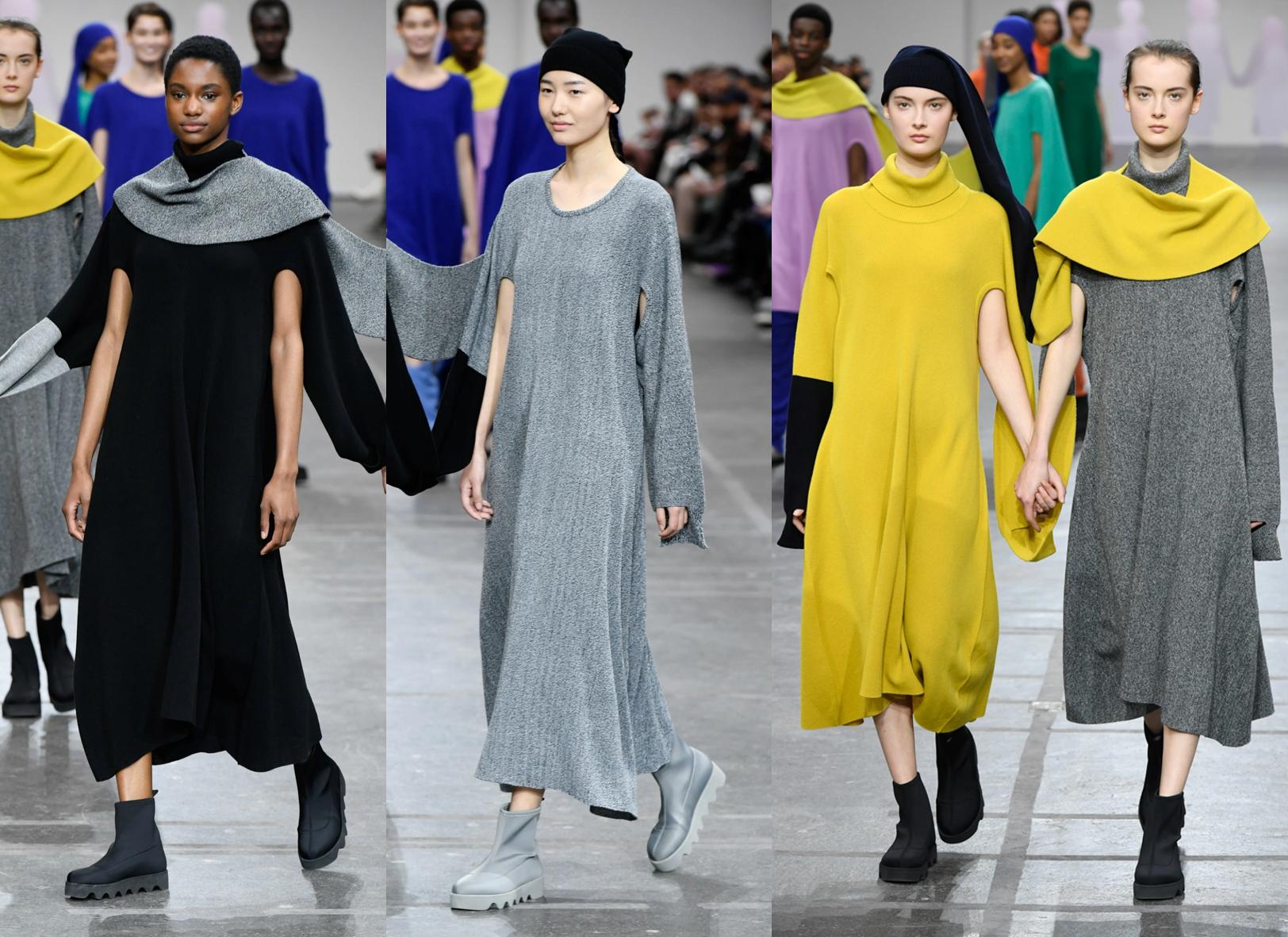 充满乐趣的极简主义，71套三宅一生2020秋季时装，你喜欢哪一套？