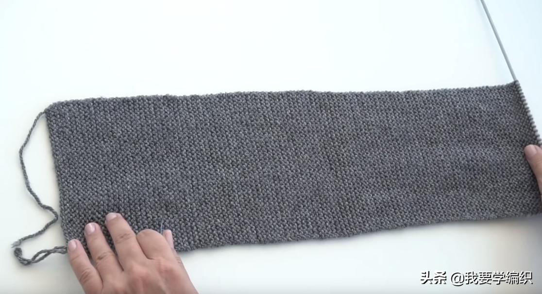 围脖编织教程全过程最简单的,玫瑰花小围脖编织教程