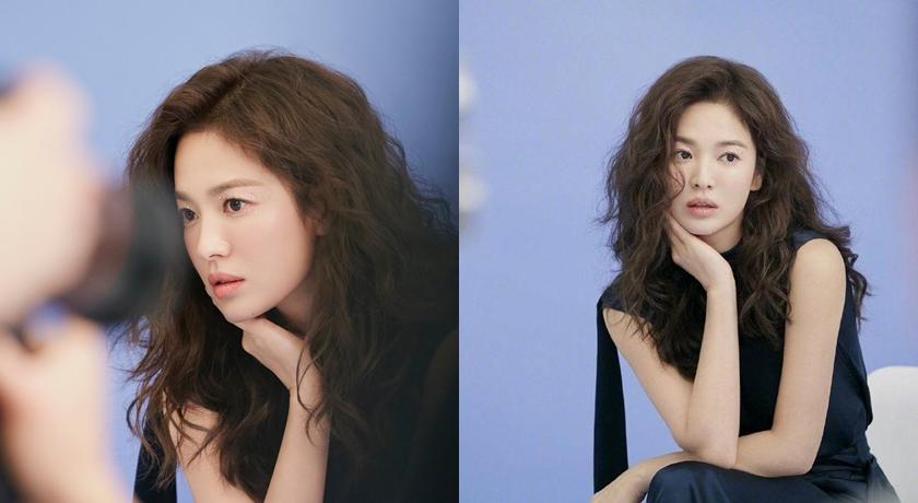 宋慧乔发型卷发短发图片,宋慧乔卷发造型