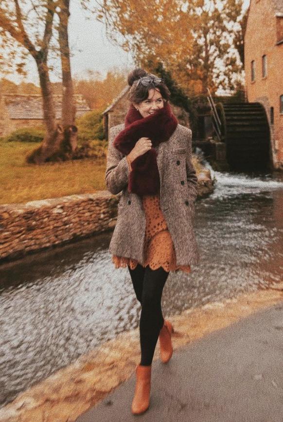 要保暖又要不臃肿,英伦风怎么穿才好看