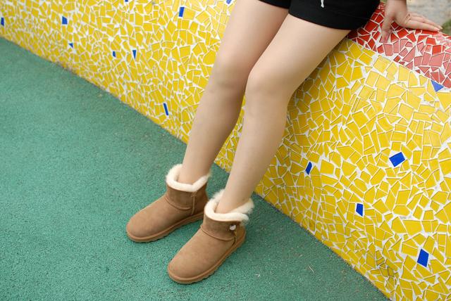 羊皮毛一体加厚厚底雪地靴女,女士羊皮毛一体雪地靴品牌