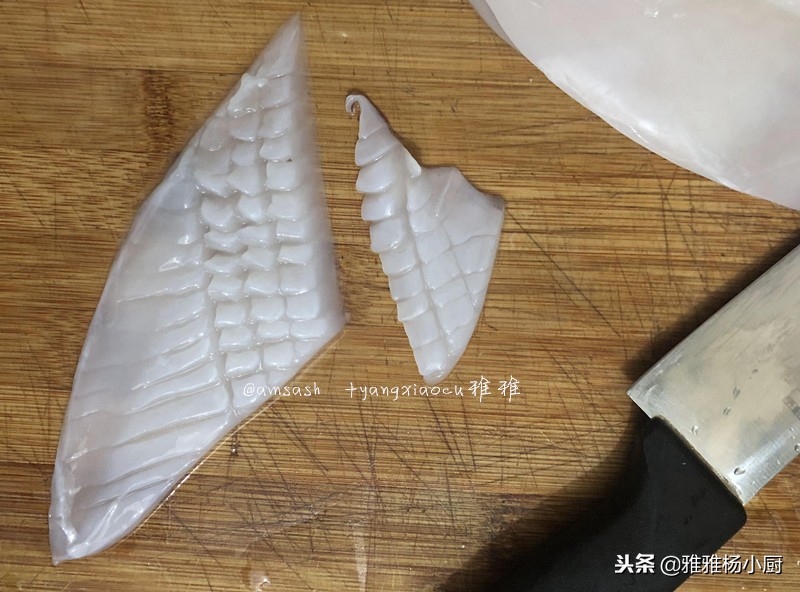 鱿鱼怎么去皮最快的方法,鱿鱼去皮妙招没有白醋