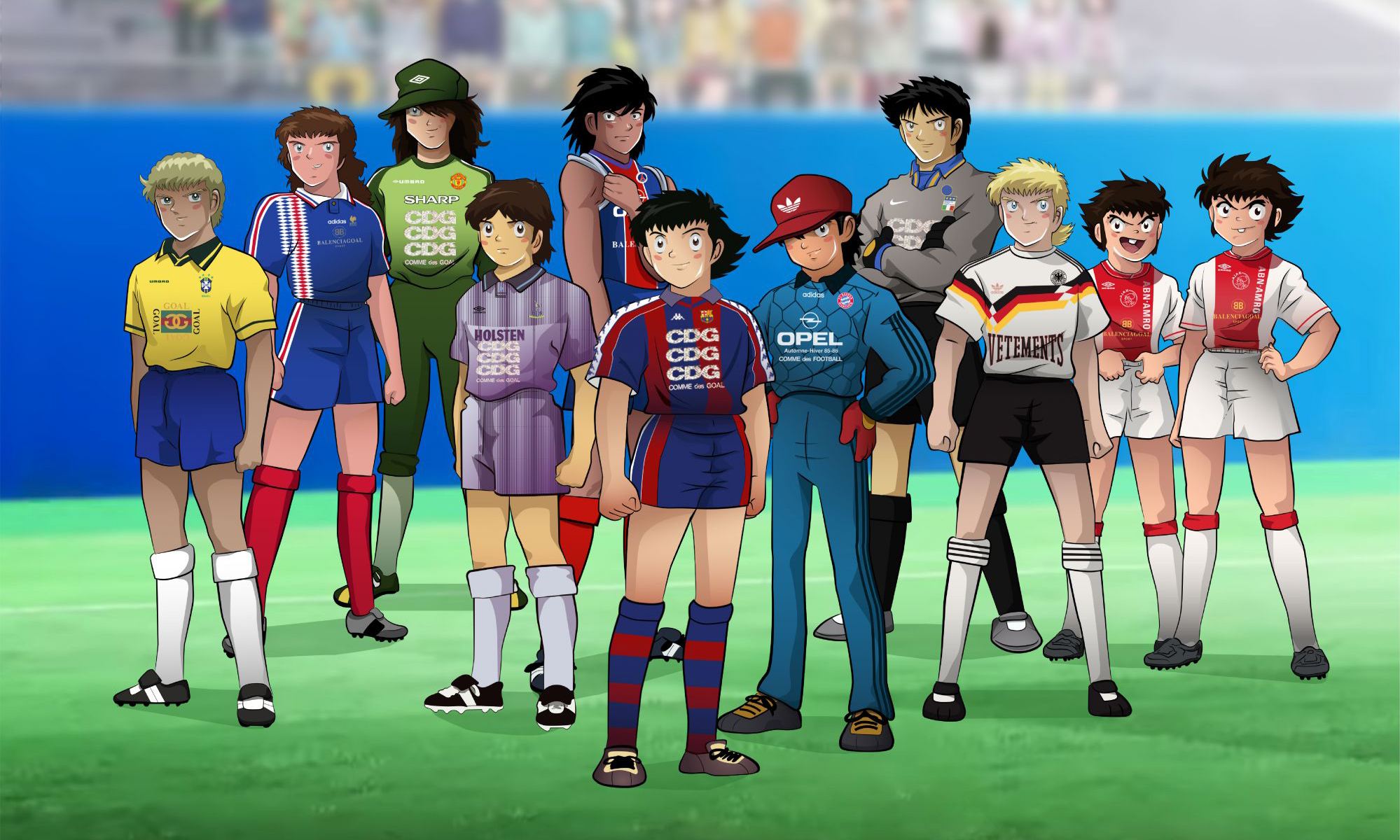 日本动漫足球小将最新版,一部动漫让日本足球崛起