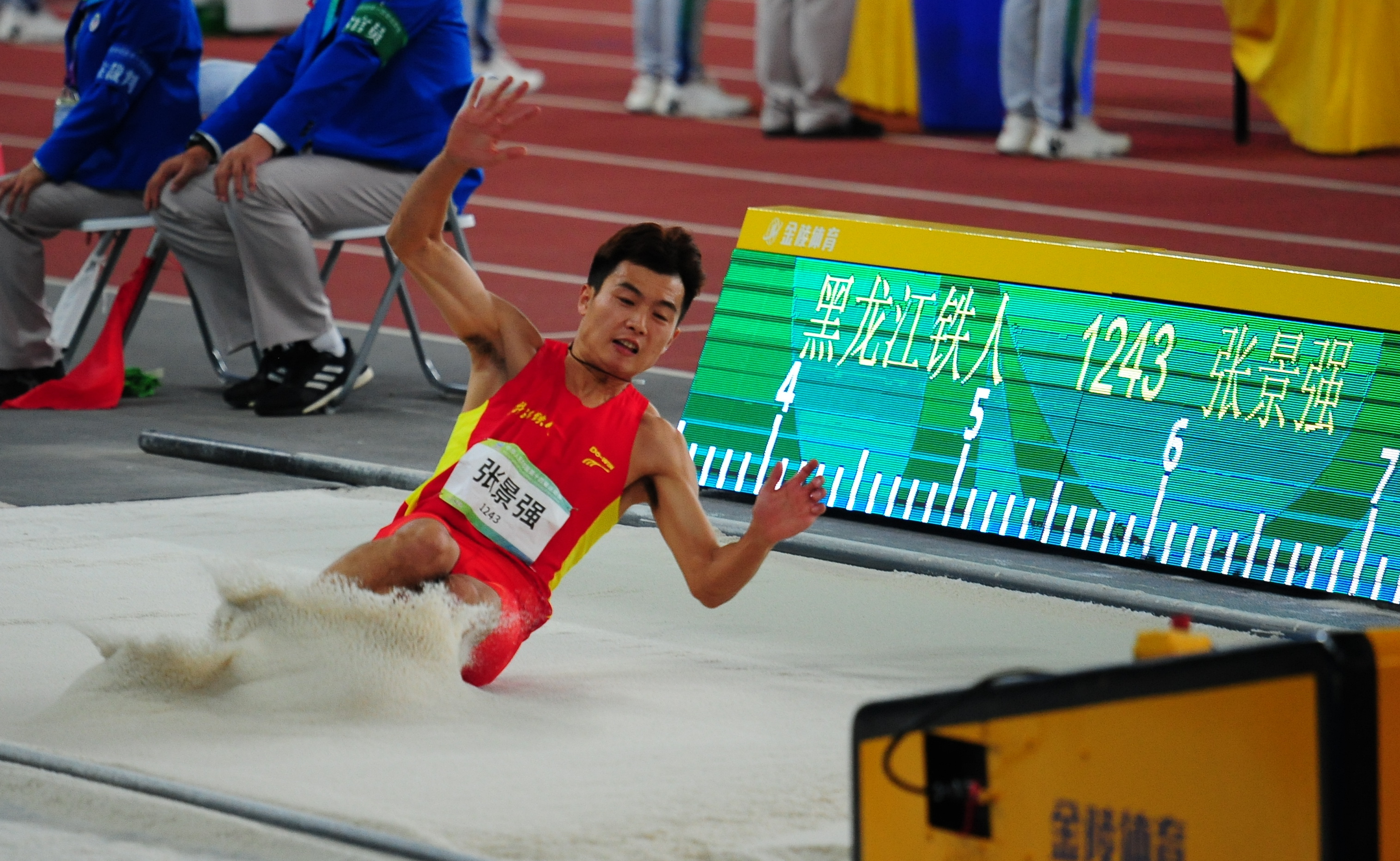 记者带你看全运|田径女子链球黑龙*罗江**娜摘铜