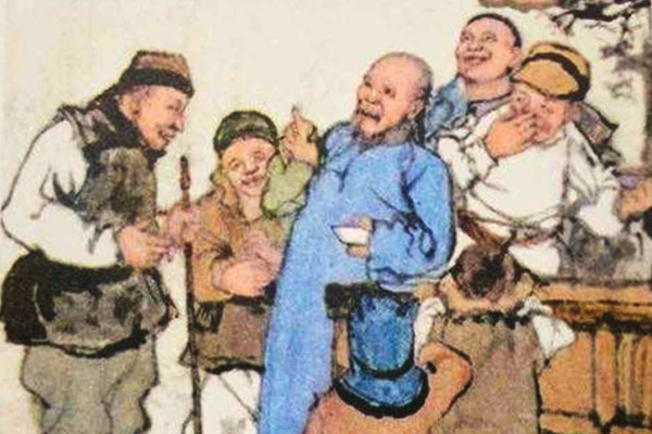 孔乙己站着喝酒而穿长衫,孔乙己穿长衫站着喝酒的现实意义