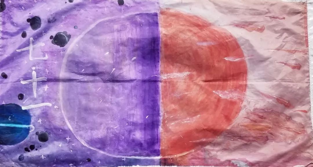 渭南初级中学:逆天了!这些队旗都是学生设计的