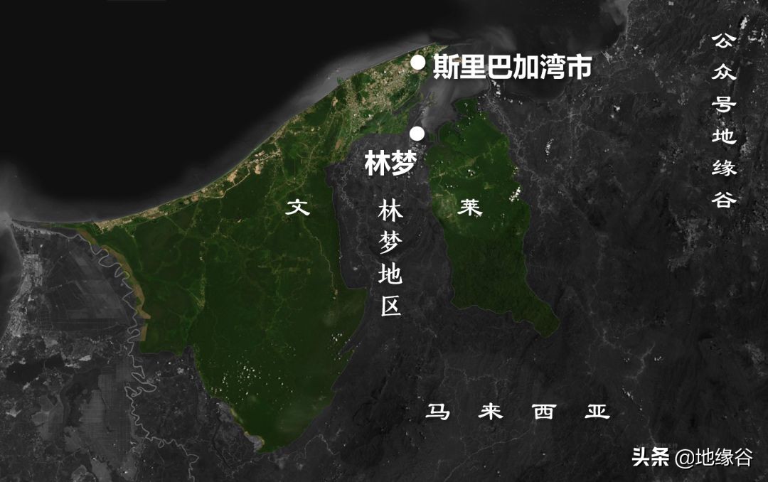 文莱是从马来西亚独立出去的吗,文莱怎么被马来西亚分成两半的