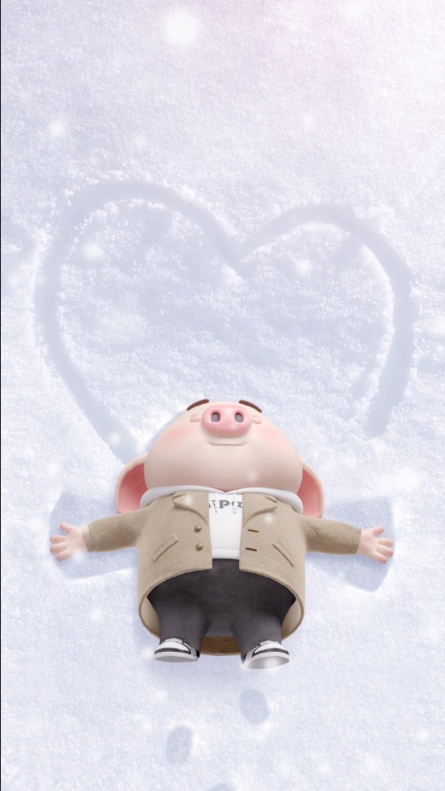 手机壁纸264期｜最近超火的小猪猪壁纸、高清手机壁纸