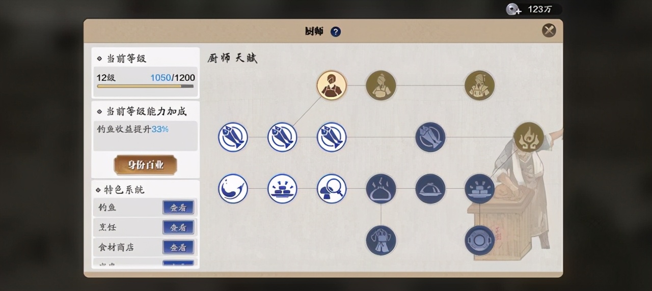 天刀手游厨师赚碎银,天刀手游碎银怎么快速获得