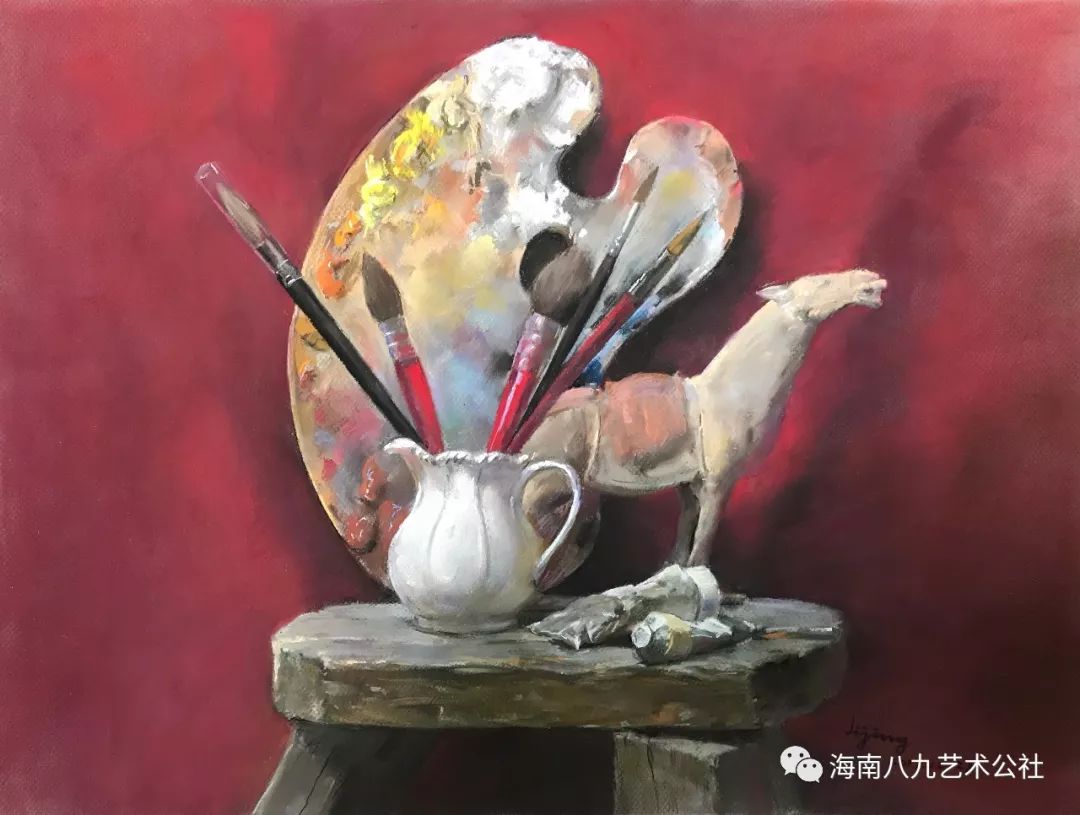 粉画大师作品,色粉画名家作品欣赏