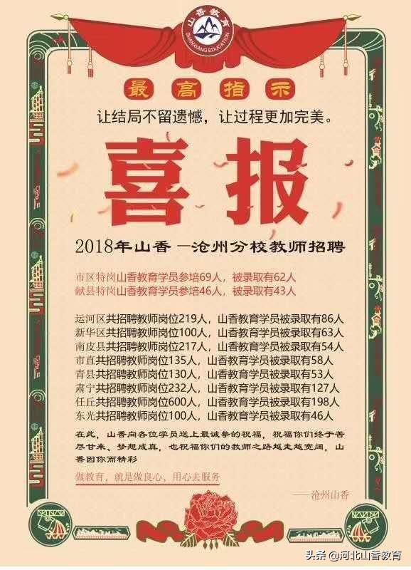 沧州山香教育官网,山香教育教师考编培训班怎么样