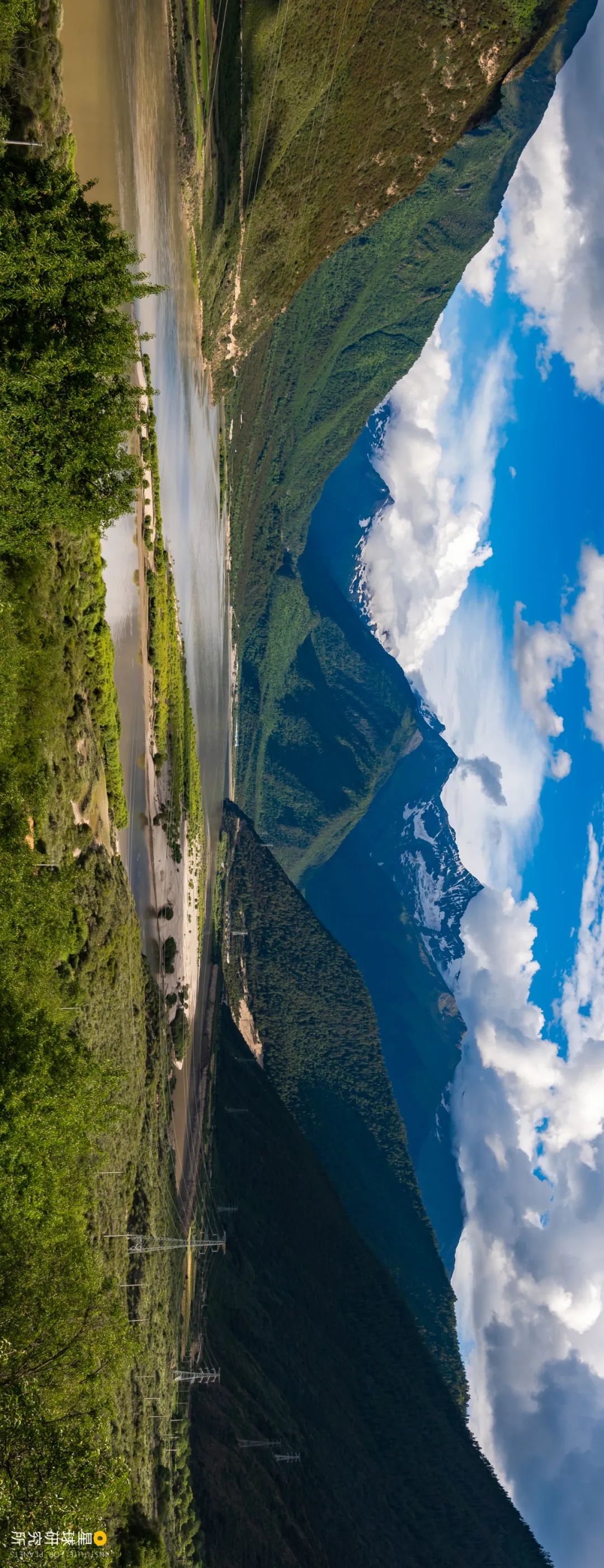 伟大的喜马拉雅山歌曲,喜马拉雅山脉全景图片及山名