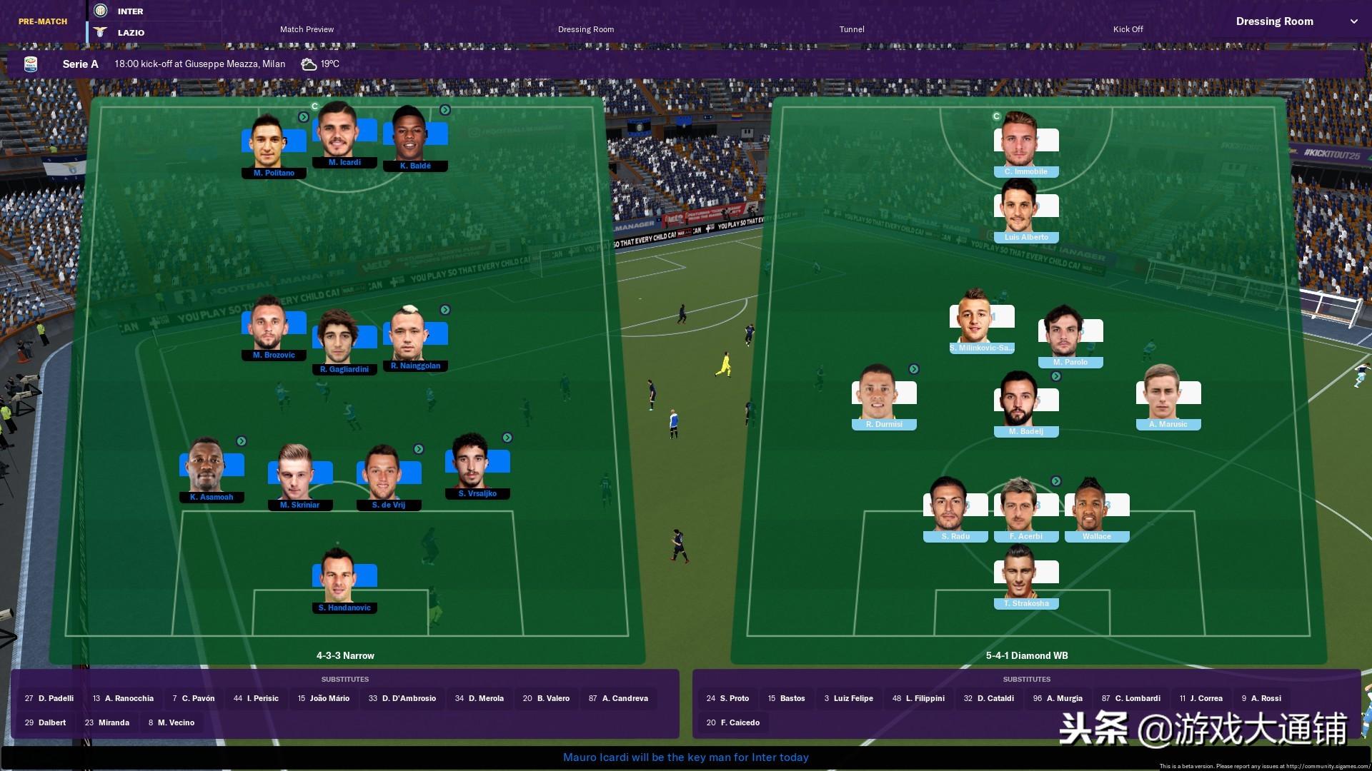 fm2019最强攻略,fm2019所有位置排名