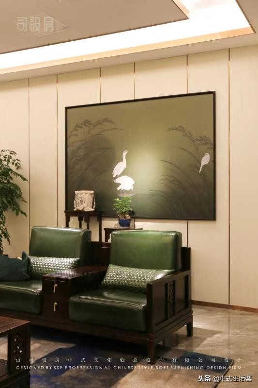 观山雅院中式家具图片,中式四合院软装实景