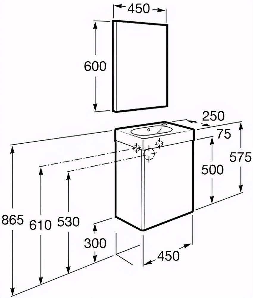 台盆选什么样的材质不踩坑,台盆尺寸不小于90