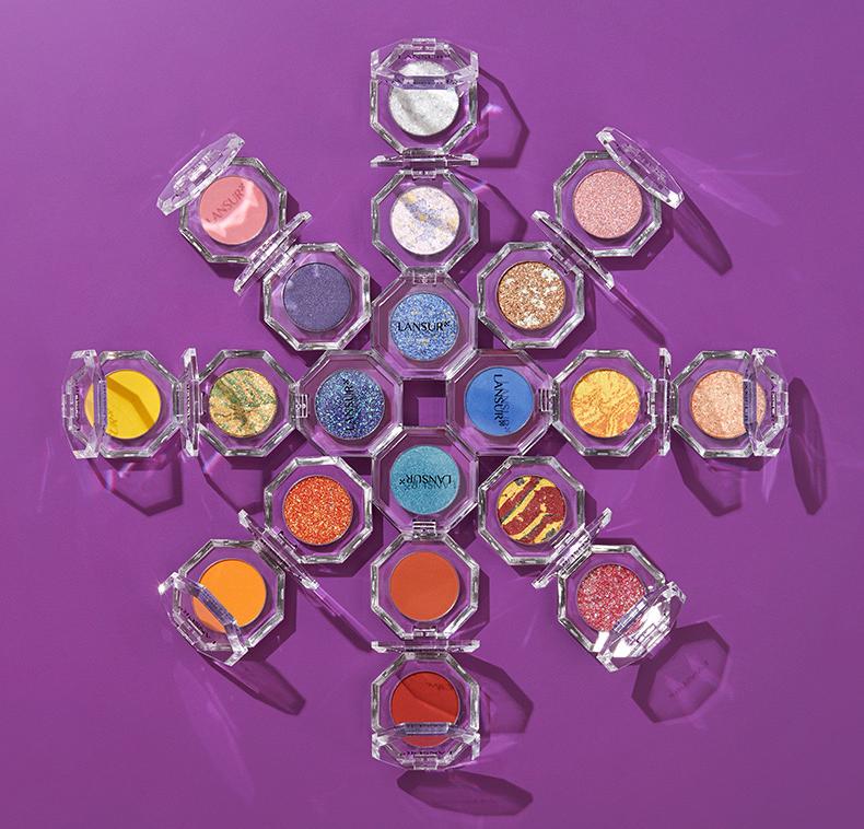 兰瑟自然彩妆,彩妆兰瑟眼影盘