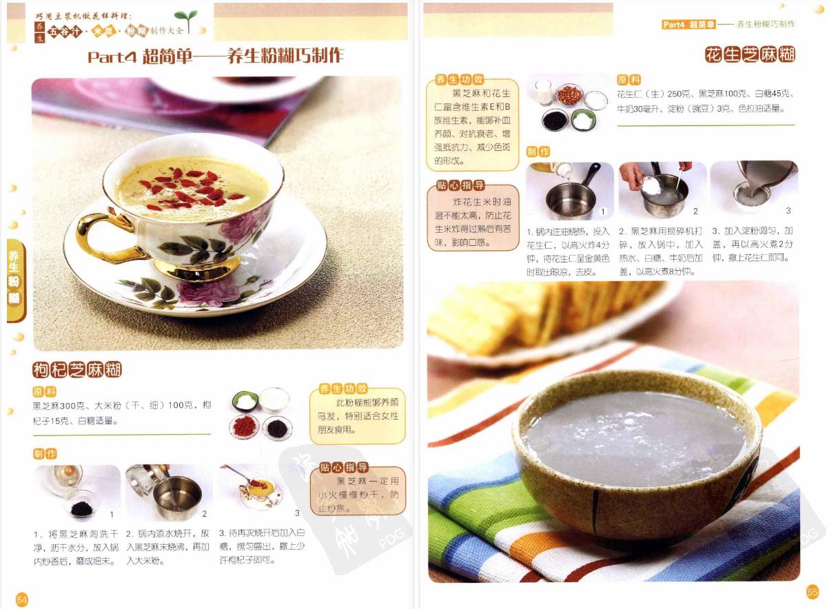 豆浆机食谱大全100道做法,一台豆浆机就能做出8种美味早餐