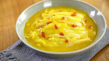 金汤娃娃菜家常菜,诱人美食高清图片