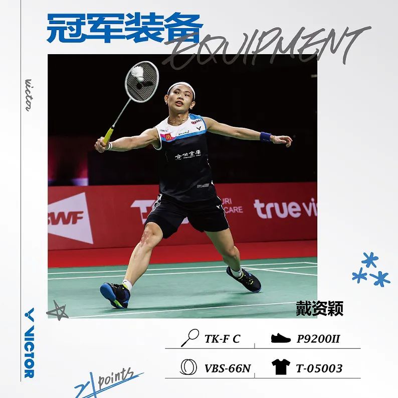 2020年世界羽*总联**决赛安东森、戴资颖分获男女单打冠军