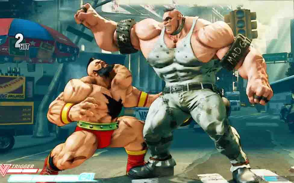 《街头霸王》系列中身材最高的人物,体型大到底有没有优势呢