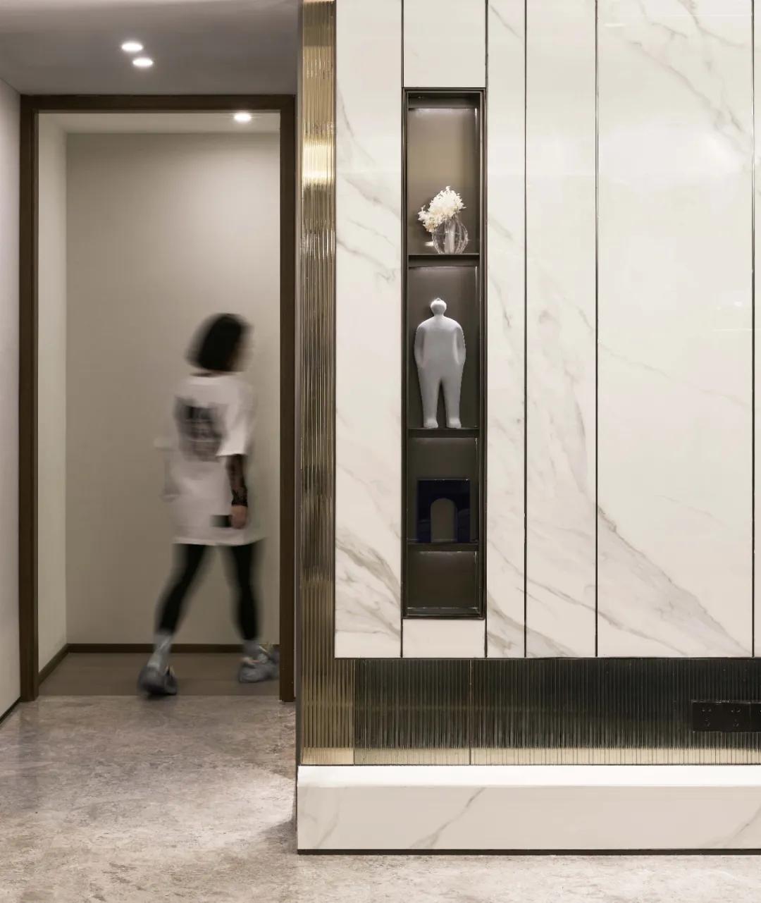 轻奢风装修宝格丽灰,轻奢风宝格丽灰墙砖