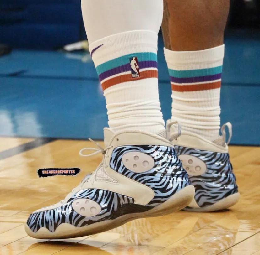 nba球员上脚郭艾伦球鞋,nba上脚球鞋米切尔科比