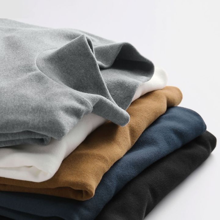 平价又好穿的四大素色t恤,长袖秋冬t恤