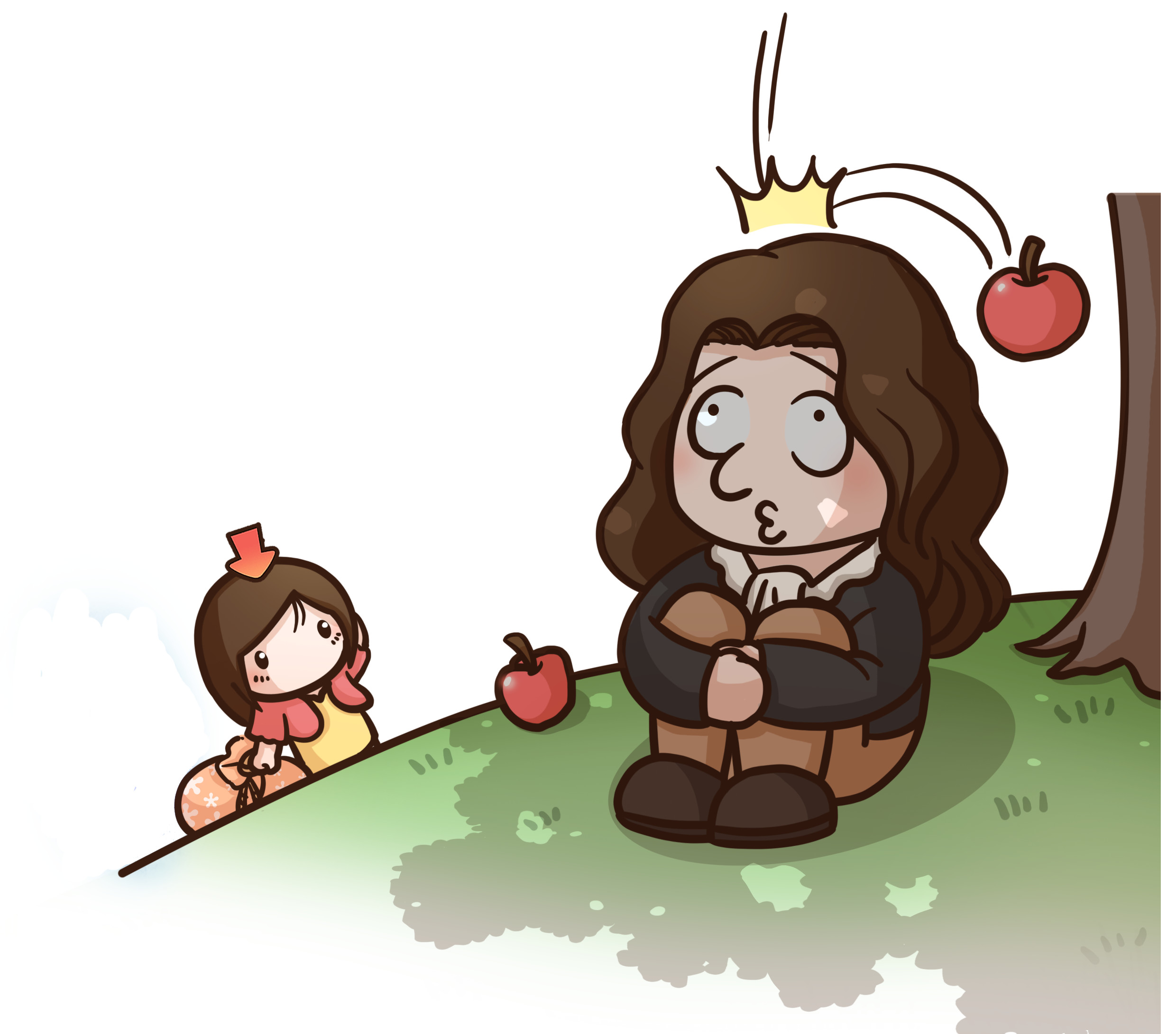 中国人吃苹果该不该削皮?这事让世界卫生组织很操心(菲李漫画)