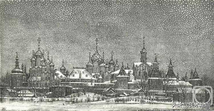 德国风景素描大全,东欧风景素描