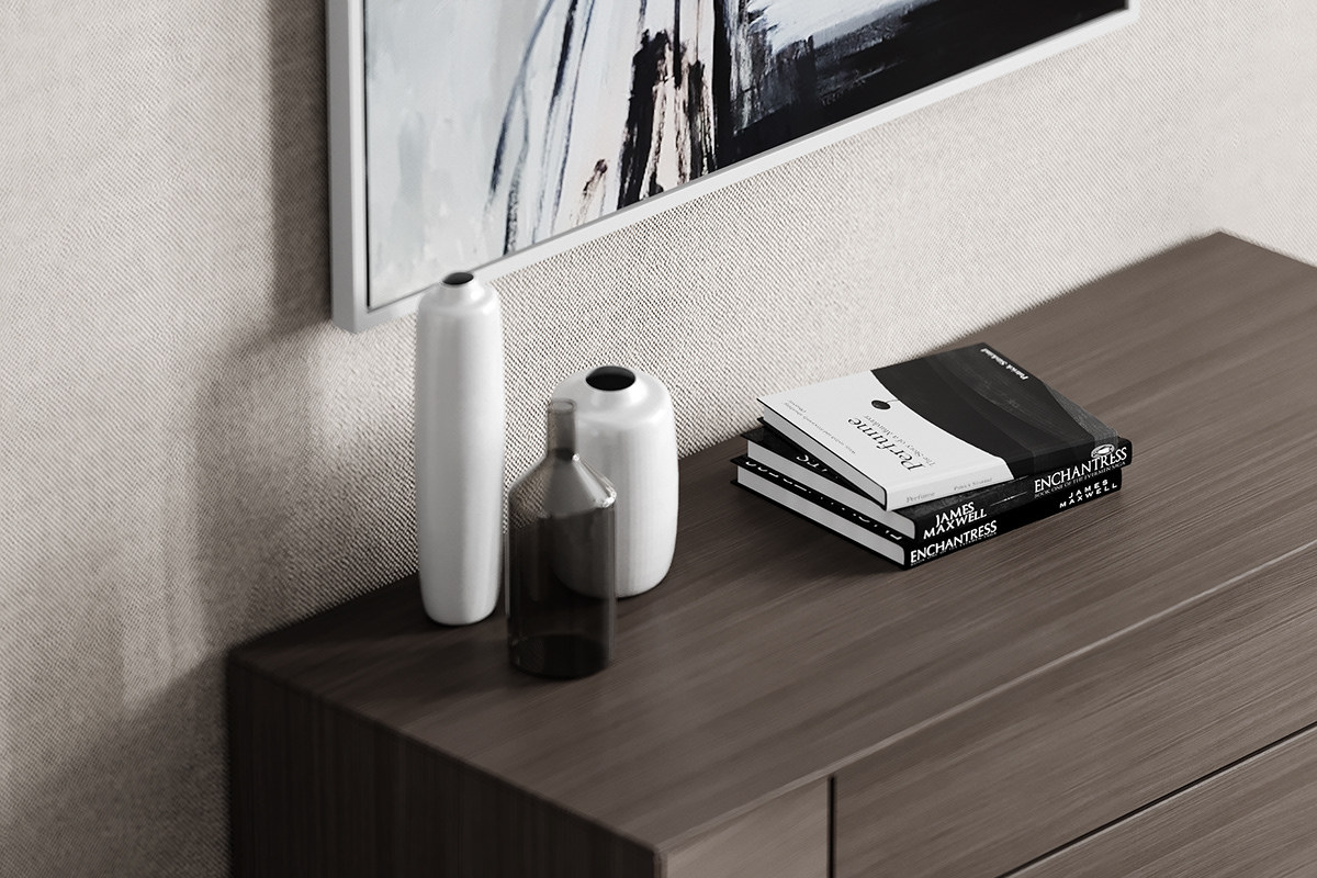 轻奢风格干净的空间,轻奢原木风装修高级感