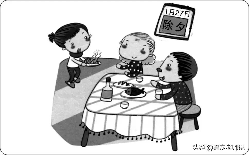 二年级期末常考看图写话与答案,二下语文分层卷第一单元看图写话