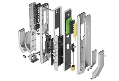 米家智能门锁对比小米门铃,小米米家智能门锁推拉式测评