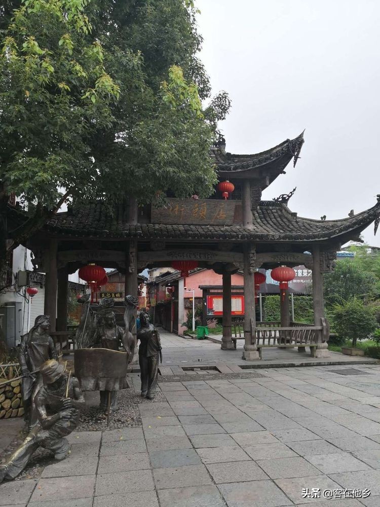 长汀县古街印象土特产,长汀古城异域风情