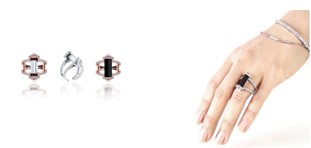 2019流行珠宝搭配,同色系搭配更显高级感珠宝