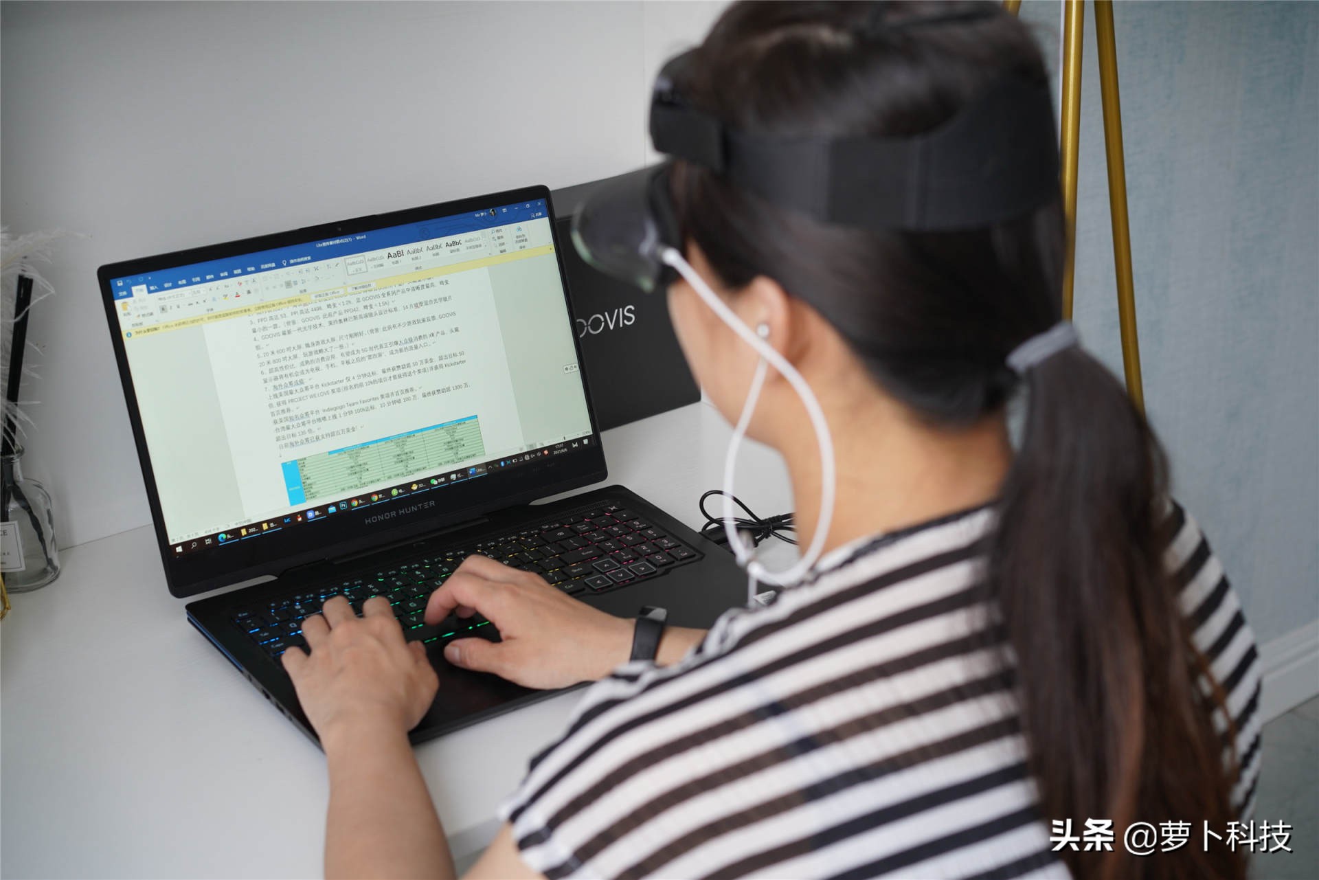 goovislite头戴显示器使用体验,可随身携带的巨幕影院