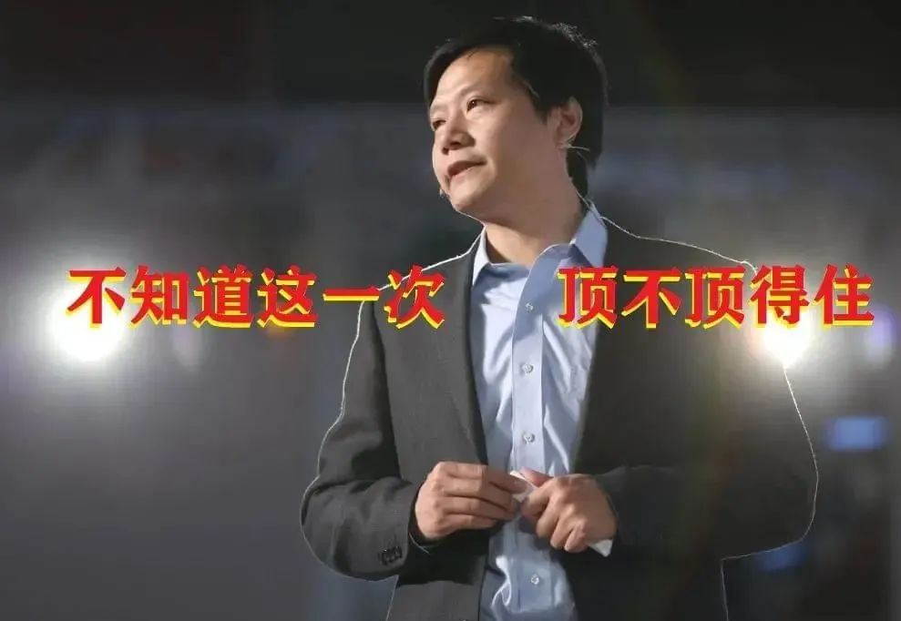 雷军：我的前半生（淦）这一次，不知顶不顶得住