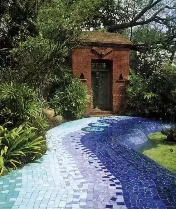 庭院铺装哪种方式效果最好,庭院地面铺装大理石效果图