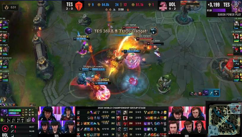 tes全胜4-2,tes横扫tl全局回放369厄加特