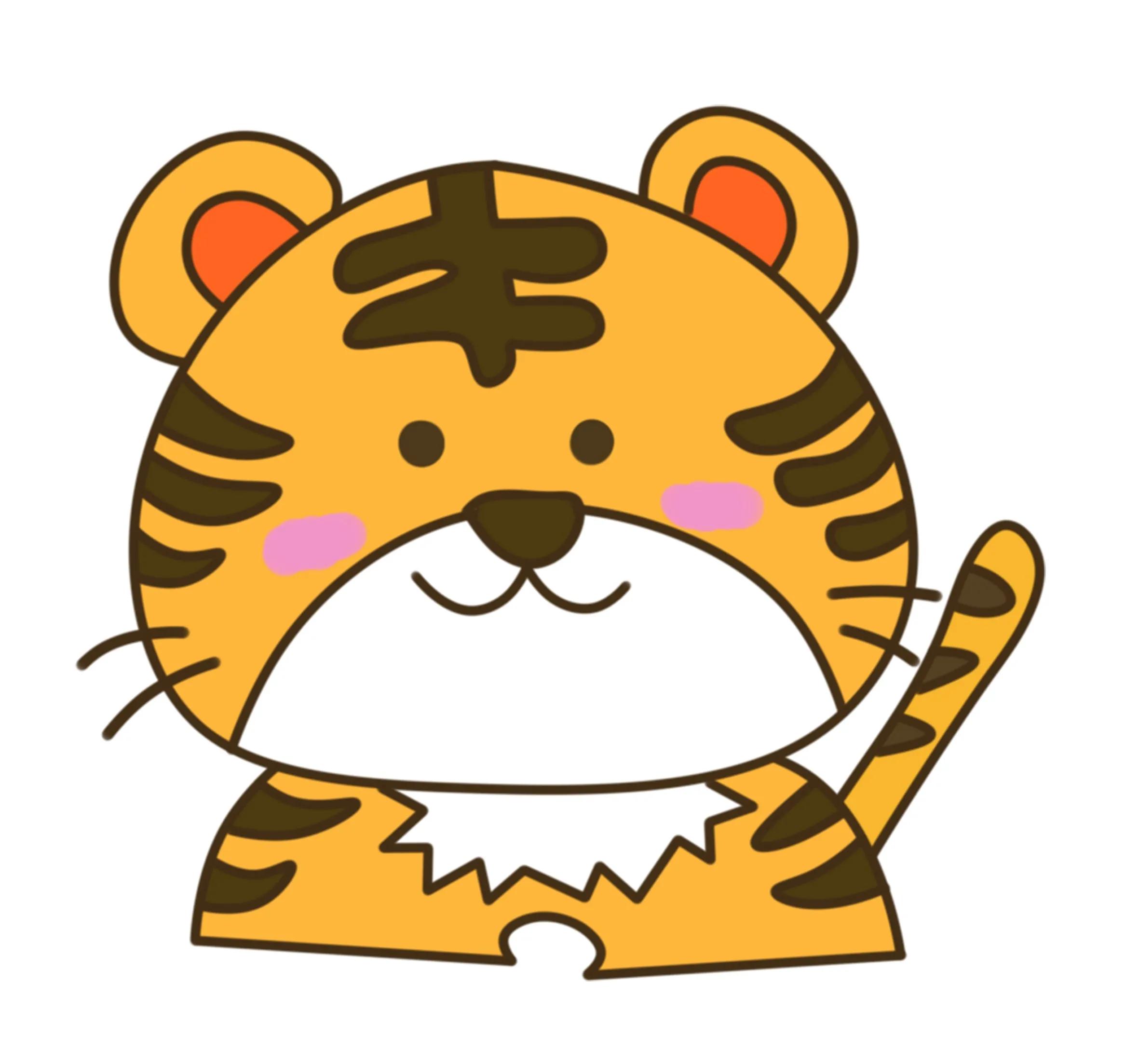 12生肖简笔画单个图片,12生肖简笔画全图图片